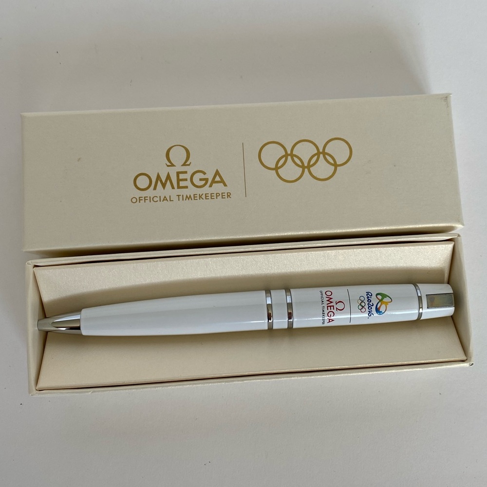 Omega collectible Olympics 2016 pen